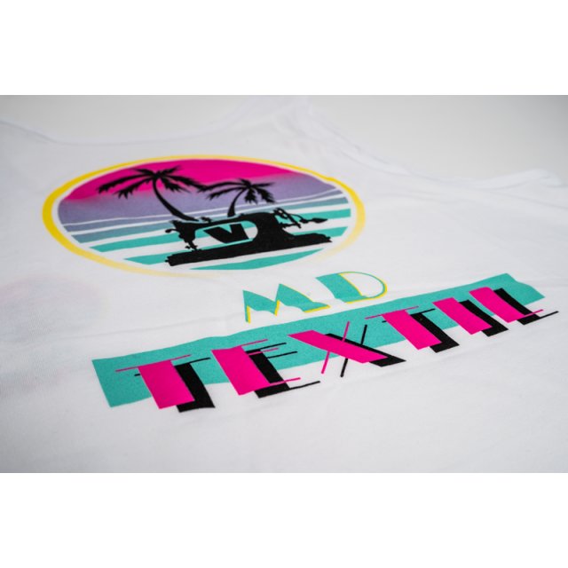 md-textil Shirt Miami weiß Lady