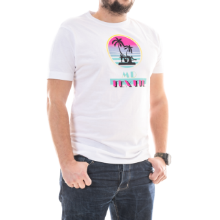 md-textil Shirt Miami weiß Größe XL