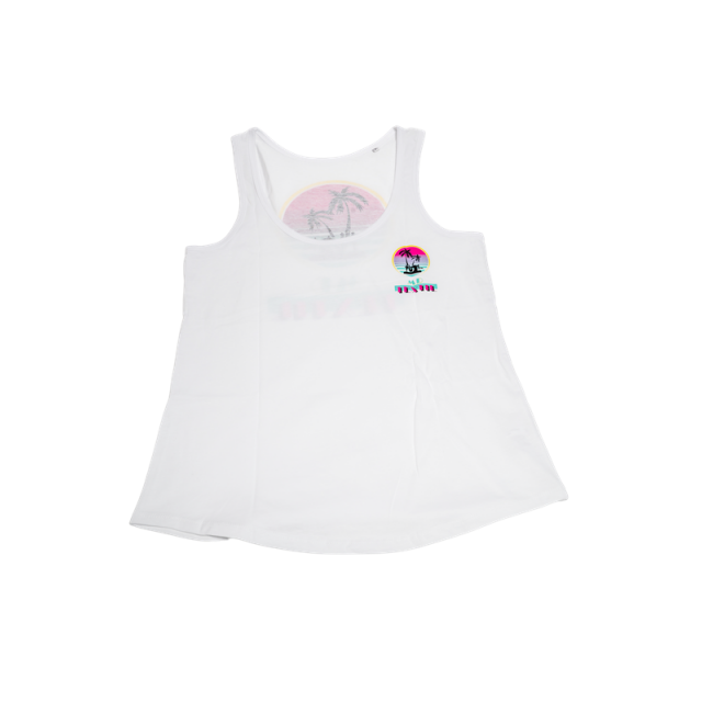 md-textil Shirt Miami weiß Lady Größe M