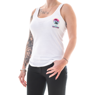 md-textil Shirt Miami weiß Lady Größe M