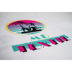 md-textil Shirt Miami weiß Lady Größe M