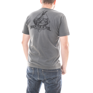 md-textil Adventure Shirt Grey Size M