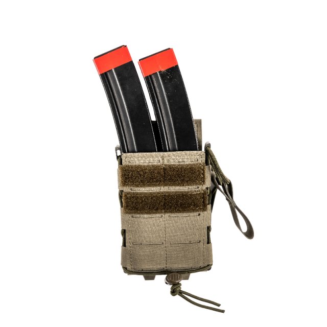 Divider for quick-draw magazine pouch