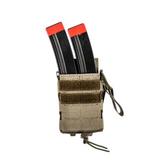 Divider for quick-draw magazine pouch