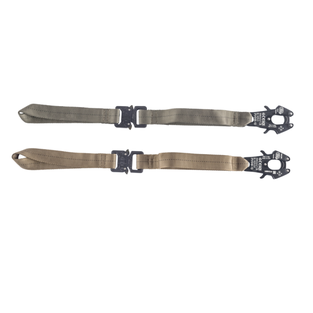md-textil Kurzführleine Cobra Coyote Brown