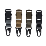 md-textil QD Adapter 25mm Karabiner Schwarz