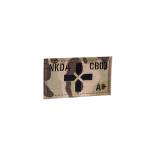 MEDIC laser cut patch NKDA 0+ Multicam Black