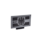 AUT Flagge IRR Patch Wolf Grey