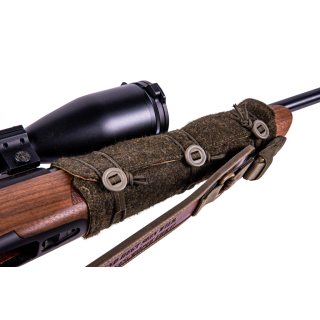 KEILER GEAR Silencer Cover Gebirgsloden Oliv/Concamo M 195mm