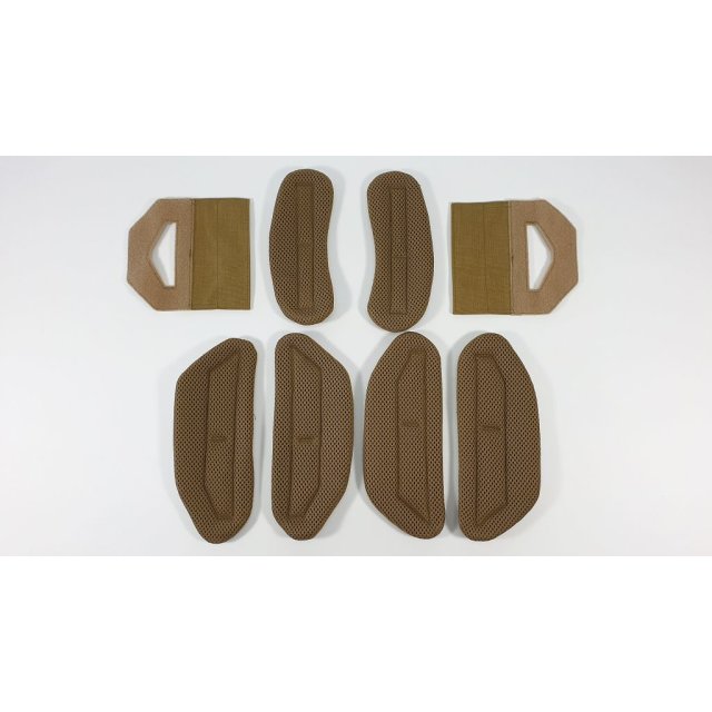Plate carrier pad set Coyote Brown