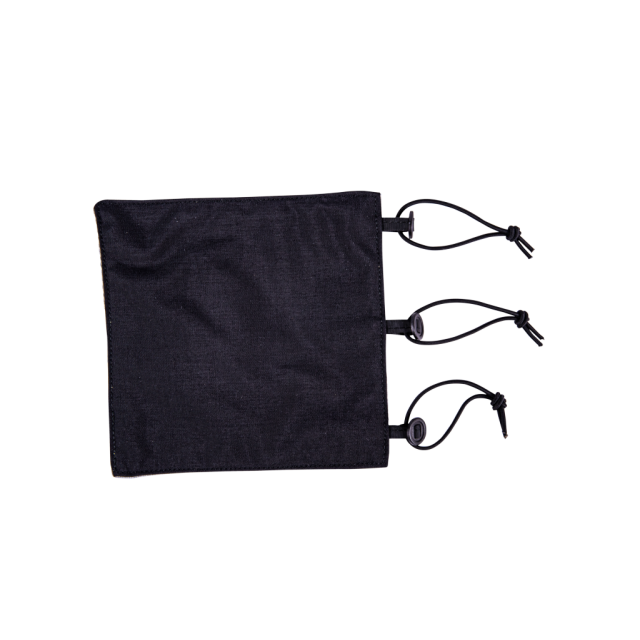 md-textil Heat protection silencer plating Black S 165mm