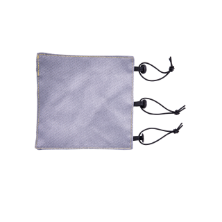 md-textil Heat protection silencer plating Black S 165mm