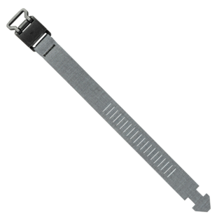 S-LITE Watchband 22mm Regular Eisengrau