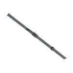 md-textil Carrying strap front part running along Wolf Grey