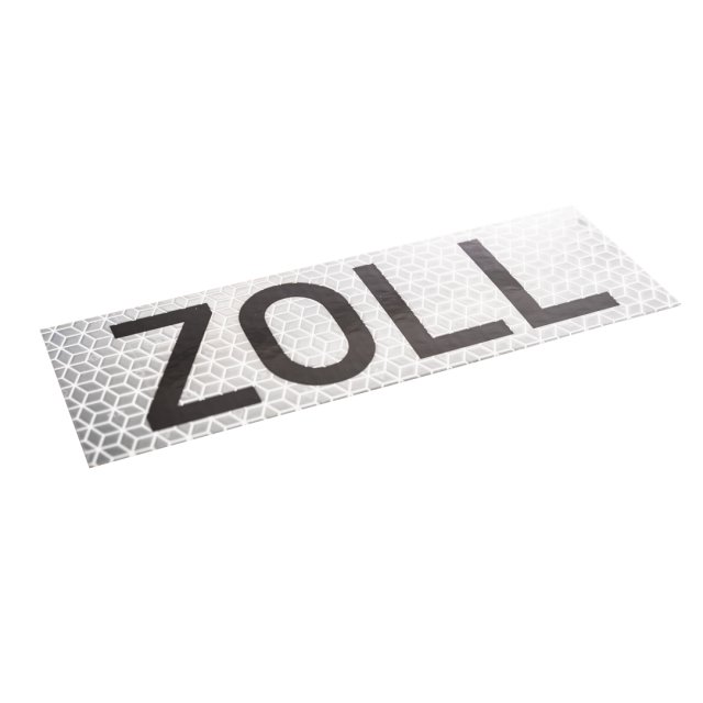Retroreflective sign ZOLL