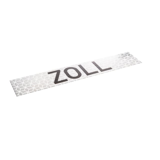Retroreflective sign ZOLL 130x25mm