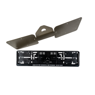 Towing hitch license plate holder Mercedes G-Class